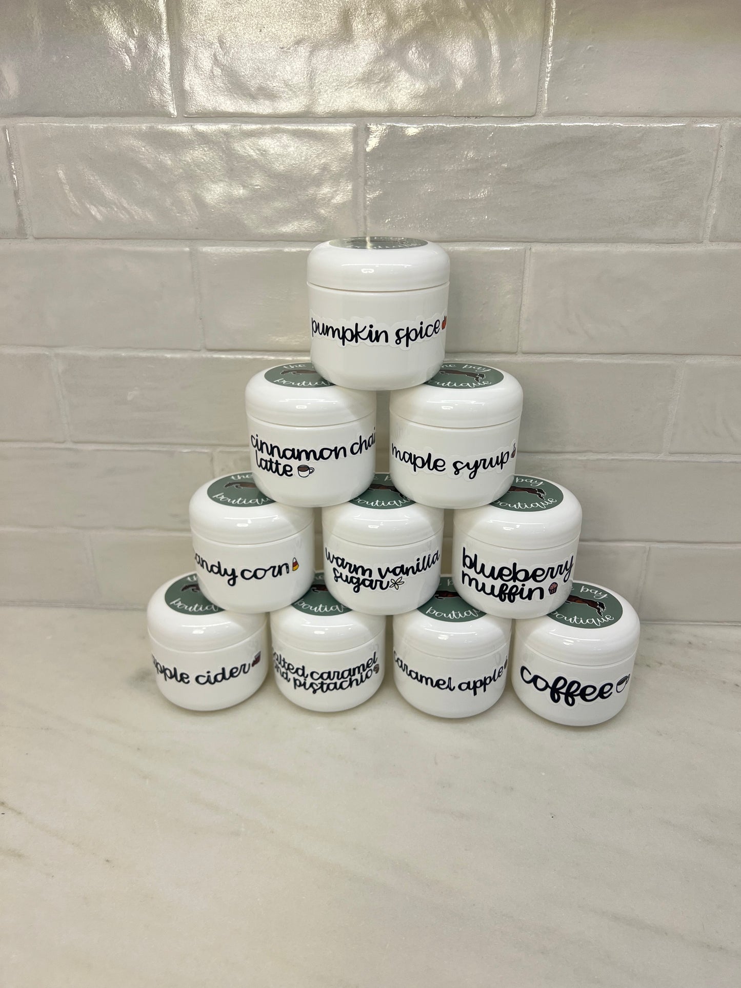 Fall & Halloween scented leather balm