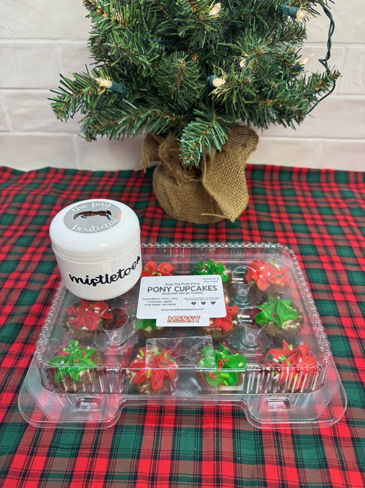 Holiday Cupcakes and Balm set