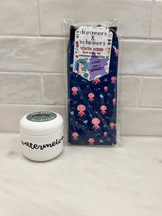 Jelly Fish Youth sock and balm set