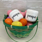 Peeps Scented Leather Balm and Peeps marshmallow set